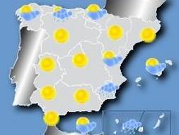 Previsiones meteorológicas para este jueves. /Canal Meteo