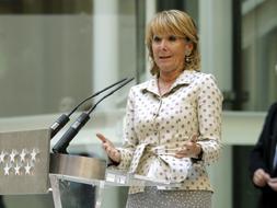 Cena de hermandad de Esperanza Aguirre con los empresarios de Bombay