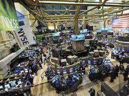 Vista general del interior de la sede de la Bolsa de Nueva York. /Archivo