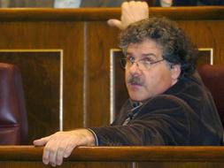 El diputado de ERC Joan Tardá, en el Parlamento. /Archivo