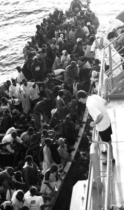 La mayoría de los cayucos parten de Mauritania hacia las Islas, según el dispositivo Frontex