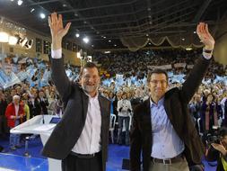 Rajoy cree que votar al PSE «es jugar a la ruleta rusa» porque pactará con el PNV
