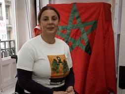 Nadia Otmani: «El segundo tiro me dejó sin piernas, pero el de la frente no pudo cegarme»