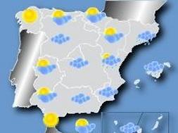 Previsión del tiempo para hoy. /Canal Meteo