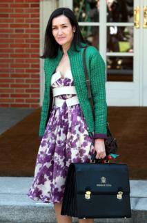 La ministra se va de teatros y museos