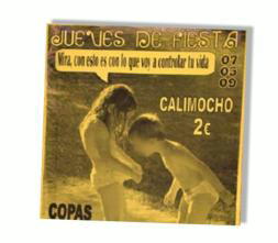 Un pub de Almería publicita una fiesta con un cartel que mezcla niños y sexo