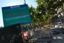 El Ayuntamiento paraliza un tramo de obras de Serrano y culpa a la Comunidad