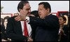 Hugo Chávez y Oliver Stone, en Venecia / EFE