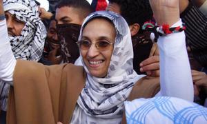 La activista saharaui Aminatu Haidar acusa al Gobierno español de complicidad con Marruecos