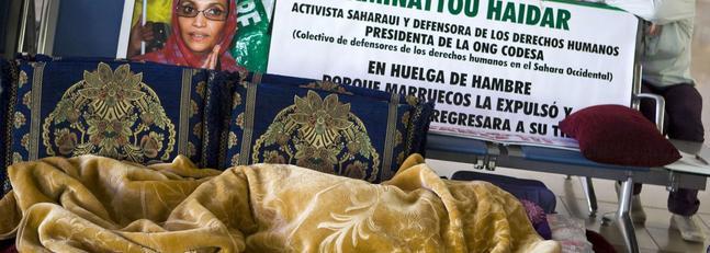 Haidar rechaza la oferta marroquí de obtener nuevo pasaporte a cambio de pedir perdón a Mohamed VI