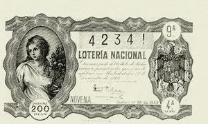 1763: primer sorteo de la Lotería Nacional