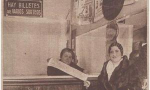 Doña Manolita, 105 años repartiendo premios en Navidad