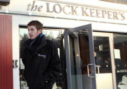 joven, amante, robinson