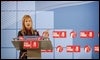 Leire Pajín ha achacado las encuestas desfavorables a la crisis / EFE