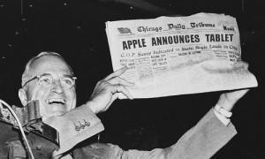 El iPad de Apple, ¿tabla de salvación para los periódicos?