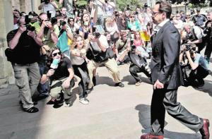 MIKEL PONCE  Álvaro Pérez, «el Bigotes», a su entrada al TSJ de Valencia