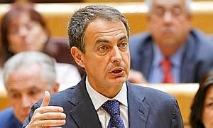 Zapatero dice que el paro disminuirá a partir de abril