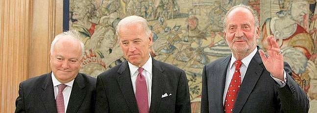 El Rey evidencia, en la recepción a Biden, la buena sintonía con EE.UU.