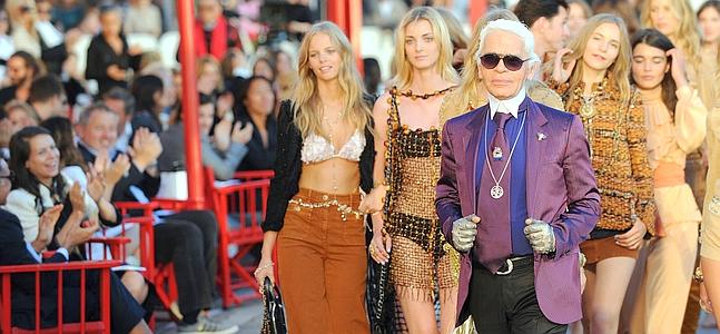 Un día con Karl Lagerfeld en Saint Tropez