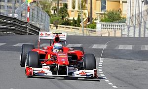 Fernando Alonso marca el ritmo en Mónaco