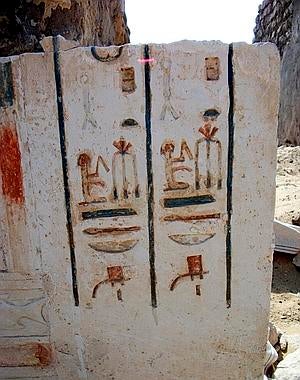 Hallan una tumba de un comandante egipcio de hace más de 3.000 años