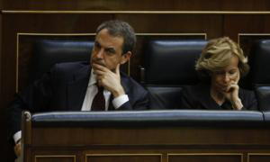 JAIME GARCÍA  El presidente del Gobierno y la ministra de Economía querían que la LES fuese aprobada en diciembre de 2009