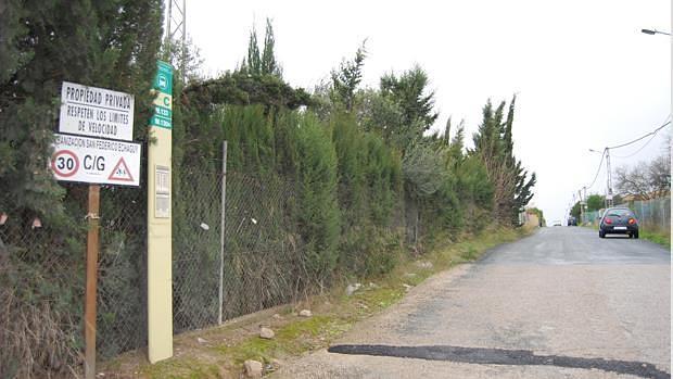 Una de las calles de la urbanización de Echaguy / L.M.