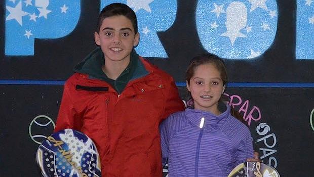 Sergio y Marta Borrero acumulan títulos en el pádel