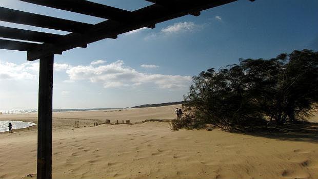 La playa de Valdevaqueros, esta semana