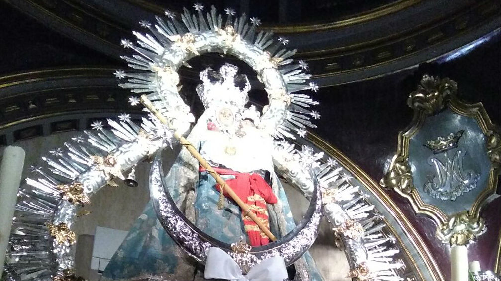 Imagen de la Virgen de la Cabeza