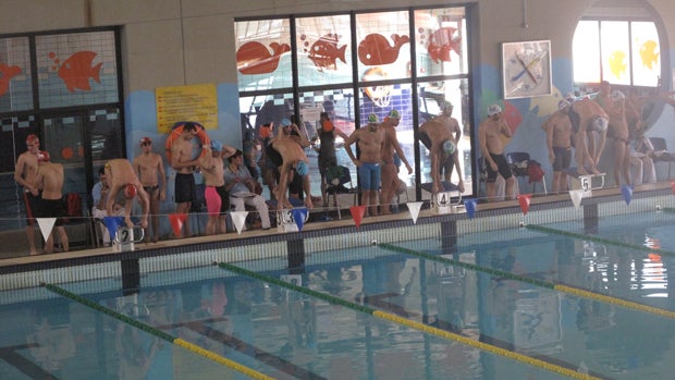 Campeonato de natación celebrado en Dos Hermanas