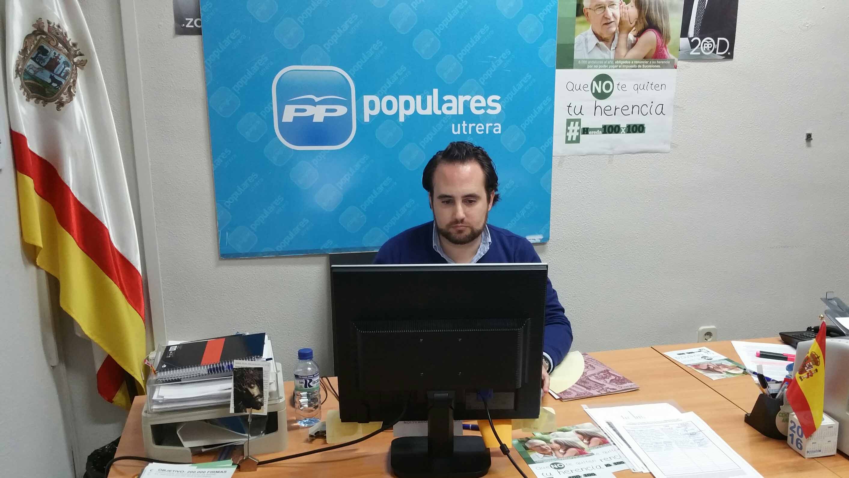 Fernando Torres es el portavoz del PP en Utrera/ G.P.P.