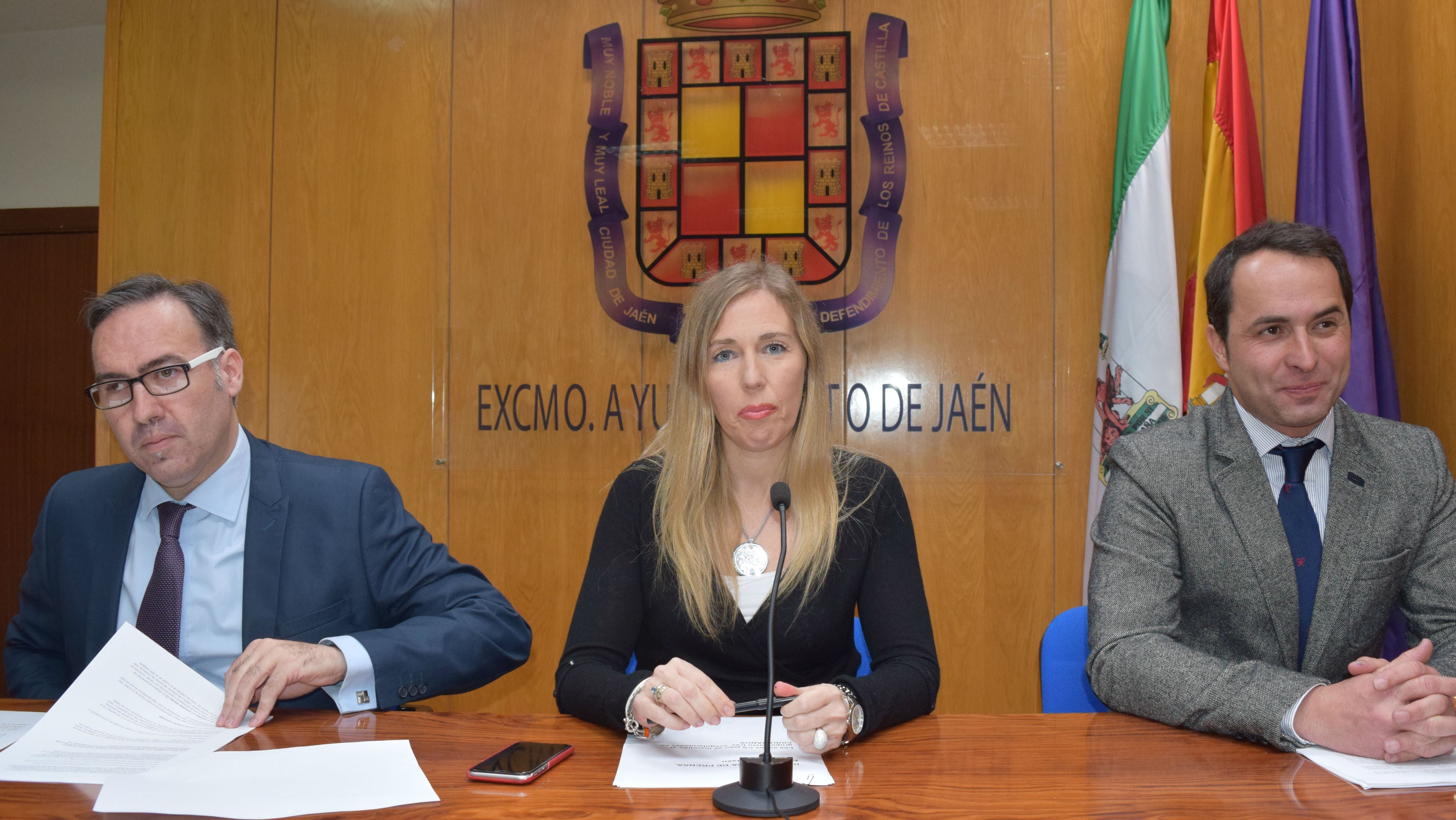 Concejales no adscritos del Ayuntamiento de Jaén.