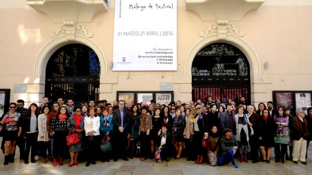 Participantes en el Málaga de Festival