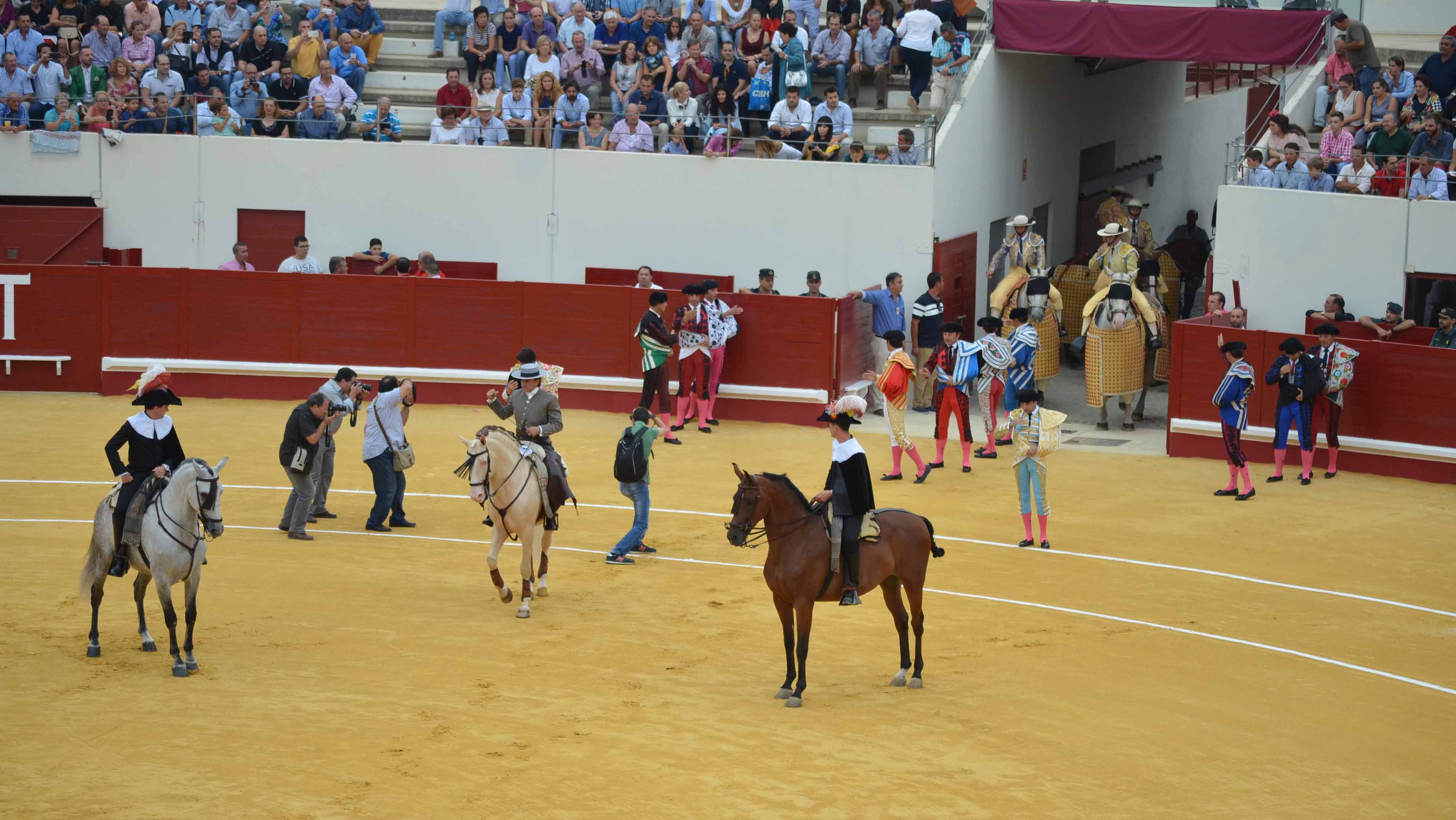 Uno de los festejos celebrados en la plaza de toros de Utrera