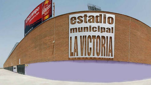 Imagen del club del estadio municipal de La Victoria.