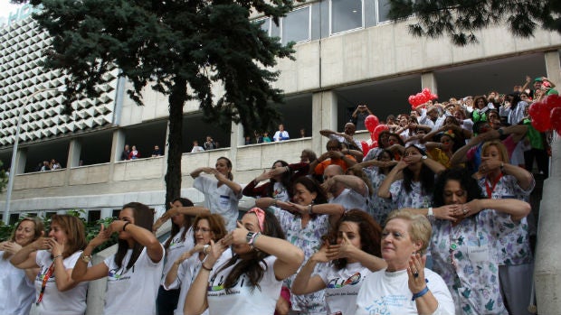 Acto celebrado en el Materno Infantil