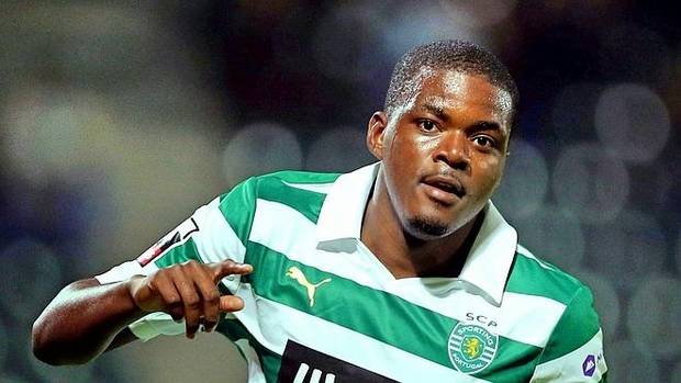 William Carvalho, en un partido con el Sporting.