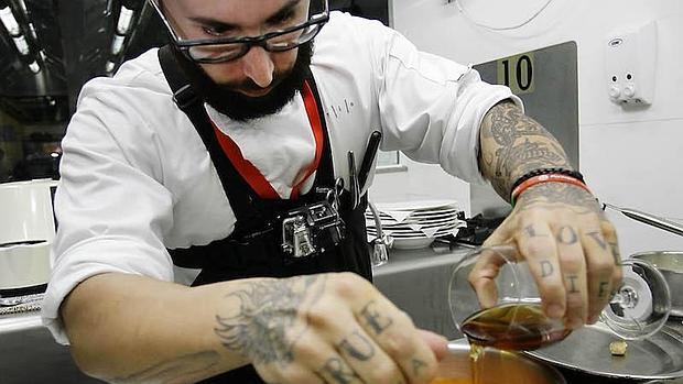 Preparación de la propuesta de Atrio, representante español en la pasada edición de Copa Jerez. | L.V.