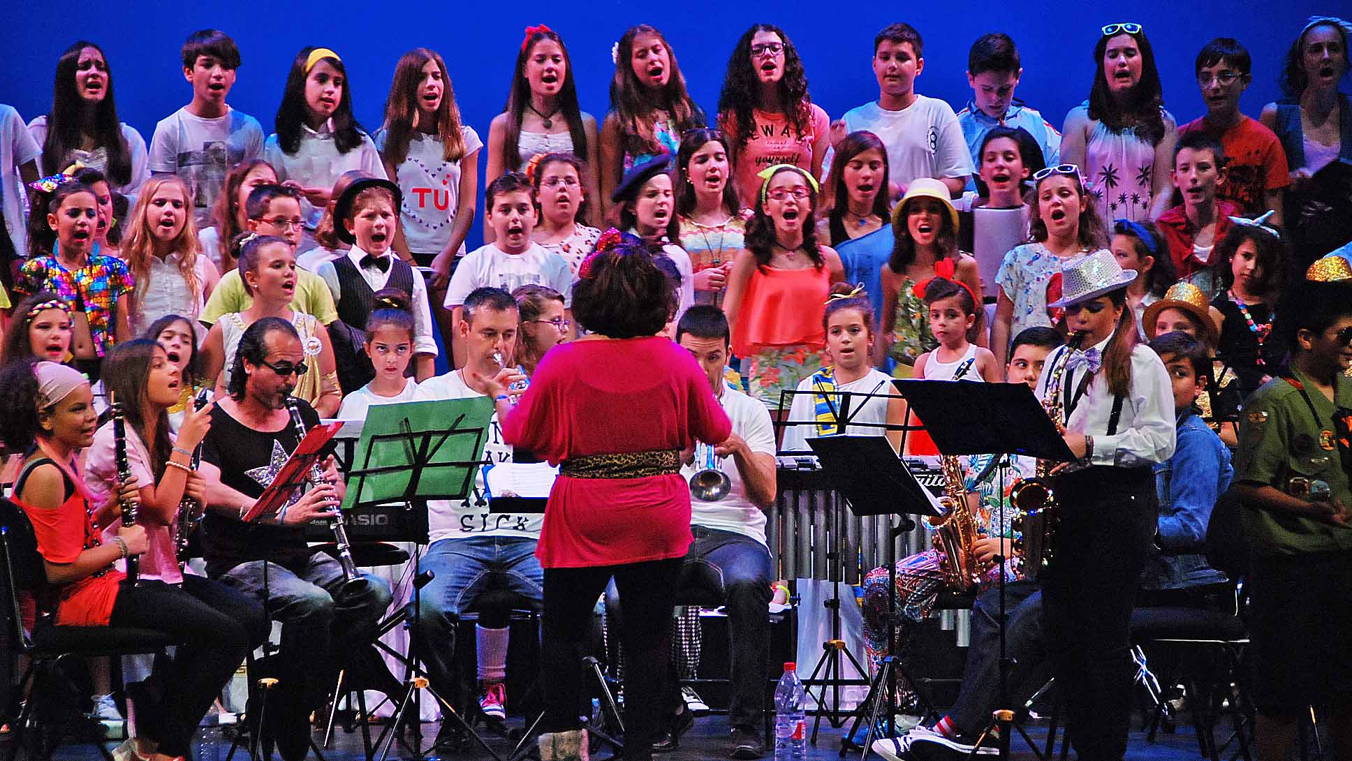 Uno de los espectáculos organizados por el conservatorio de Utrera