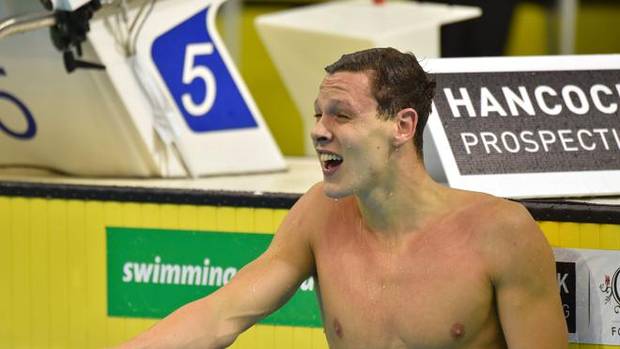 Mitch Larkin, el precoz nadador que conquista el mundo mirando al cielo