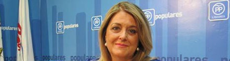 Ángeles Isac, presidenta del PP de Linares.