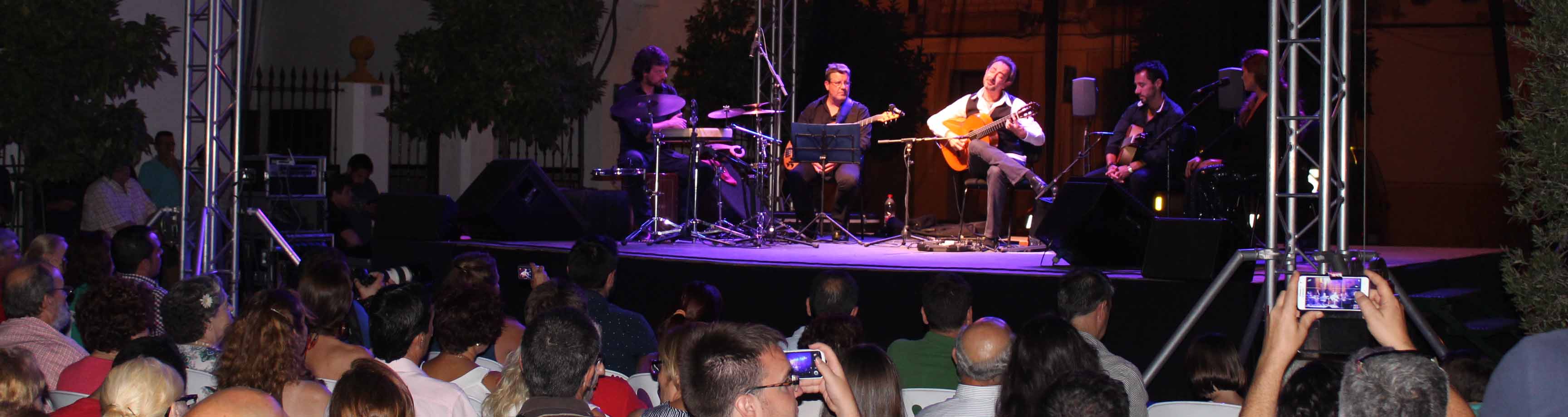 Uno de los conciertos del ciclo «Noches de julio» de Utrera Suena