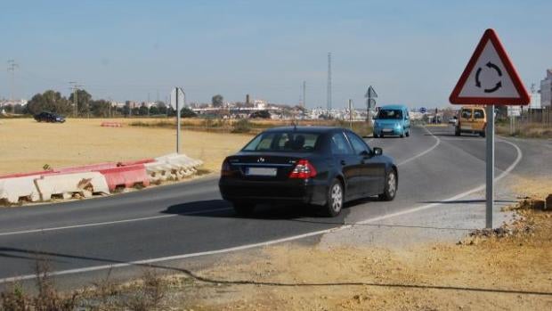 Los desvíos provisionales para las obras llevan desde 2011 funcionando/A.M.