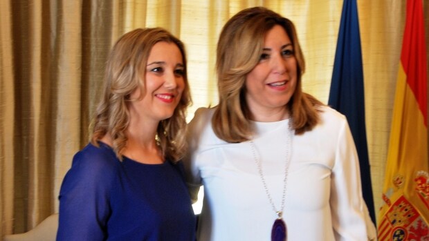 La alcaldesa de Alcalá, Ana Isabel Jiménez y la dirección del partido son próximas a Susana Díaz