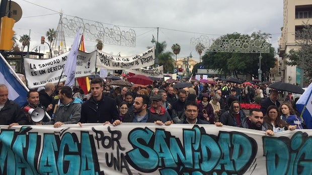 Málaga se echará otra vez a la calle por las deficiencias sanitarias