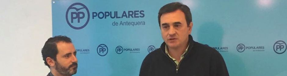 Felix Romero durante la rueda de prensa en Antequera / ABC