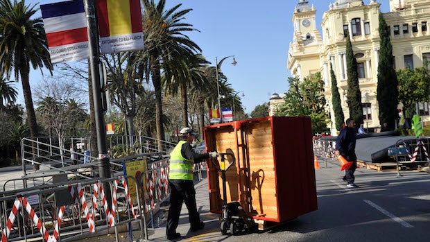 Málaga se prepara para la cumbre hispano-francesa