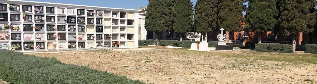 La zona del cementerio de Utrera donde se han realizado las prospecciones