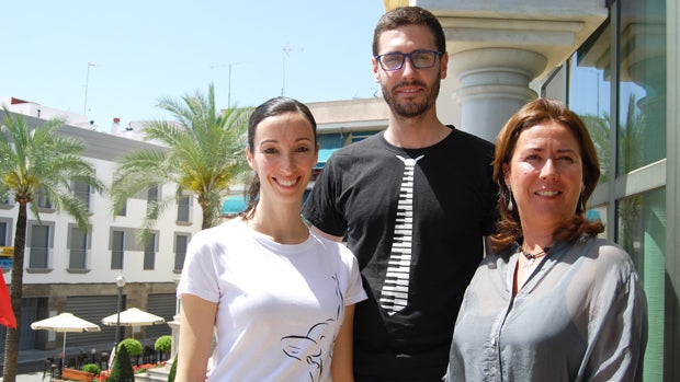 Elisa del Pozo, Santiago Blanco y Rosario Sánchez